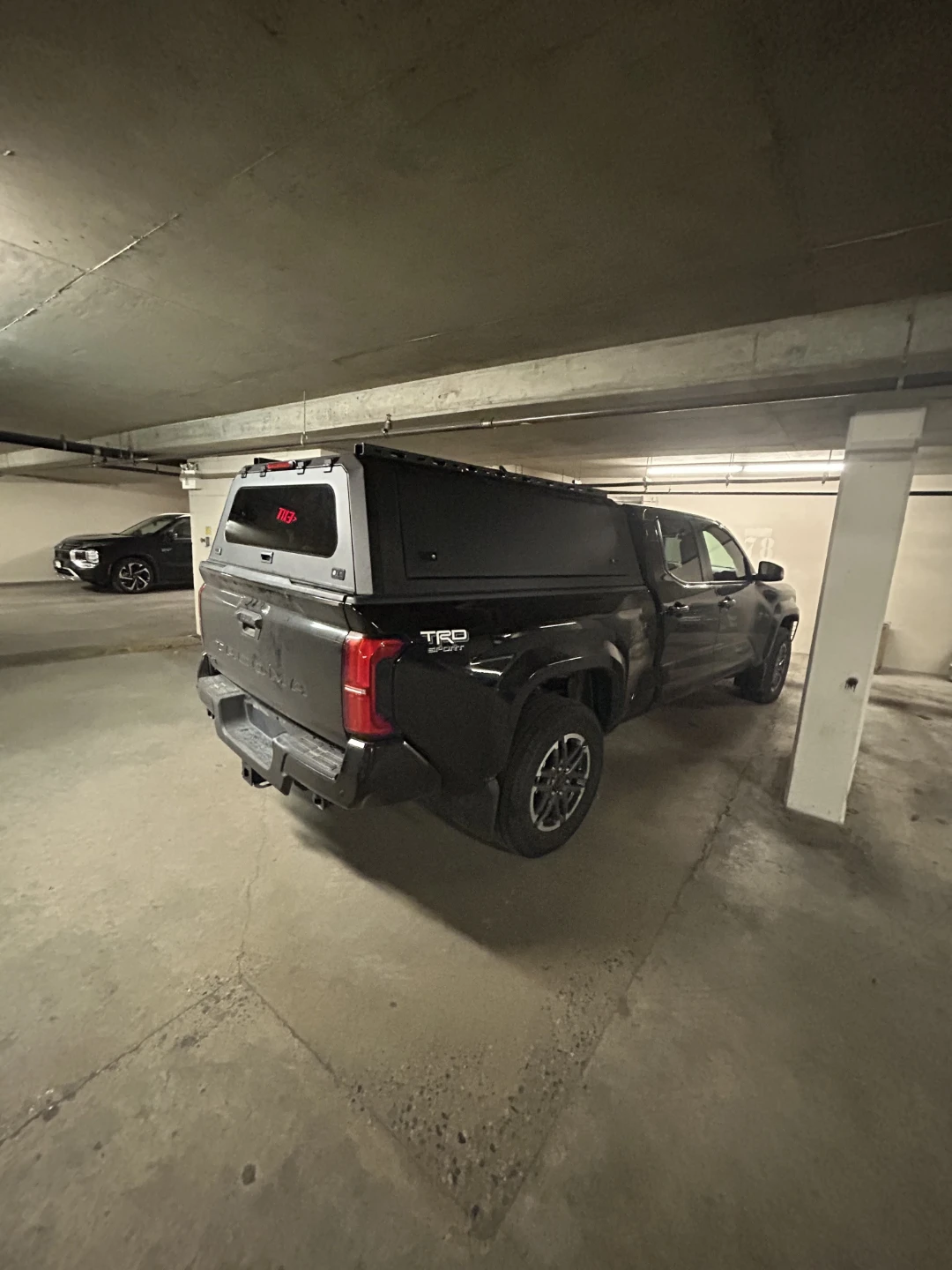 Black Truck Cap for Tacoma 2024+ - photo 2