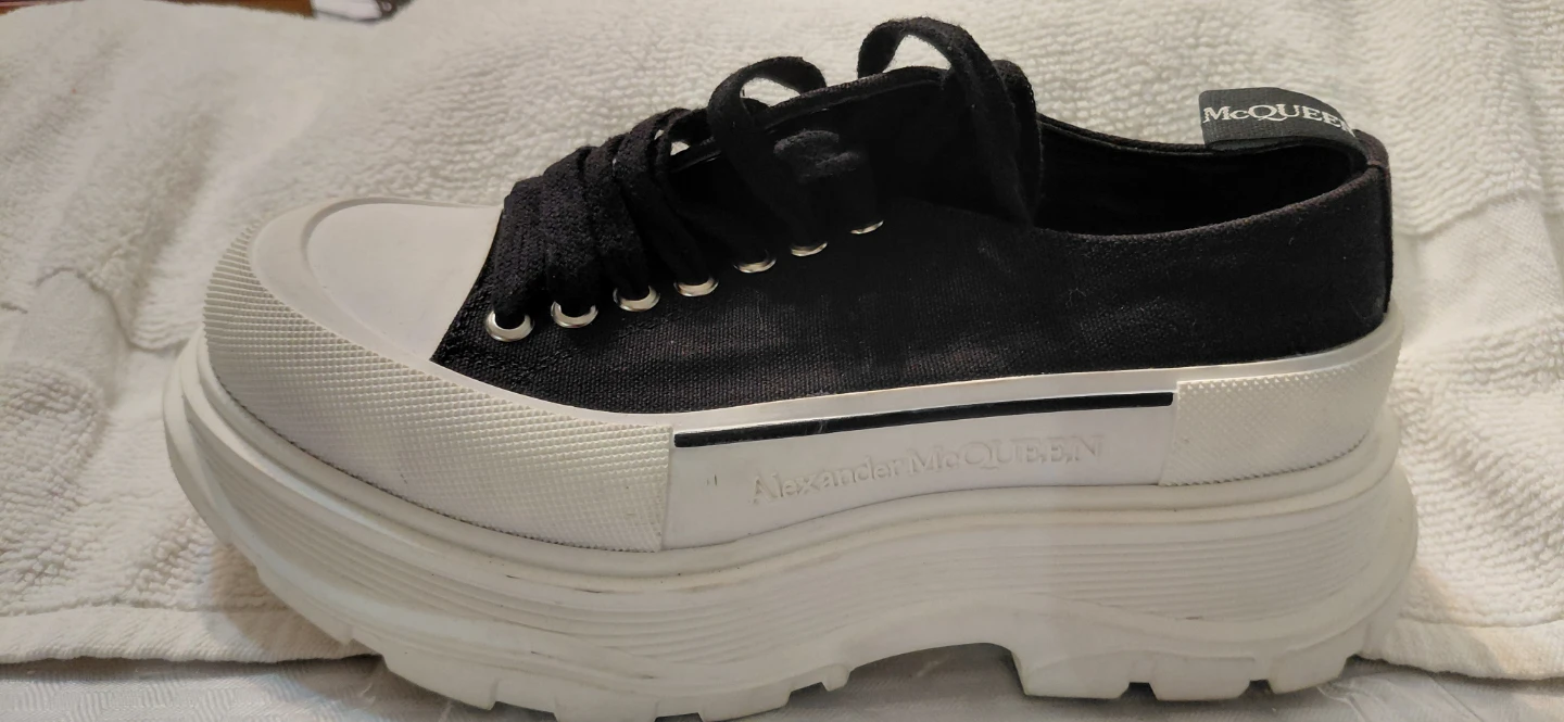 Alexander McQueen Women's Oversized Sneaker Platform Shoes - photo 3