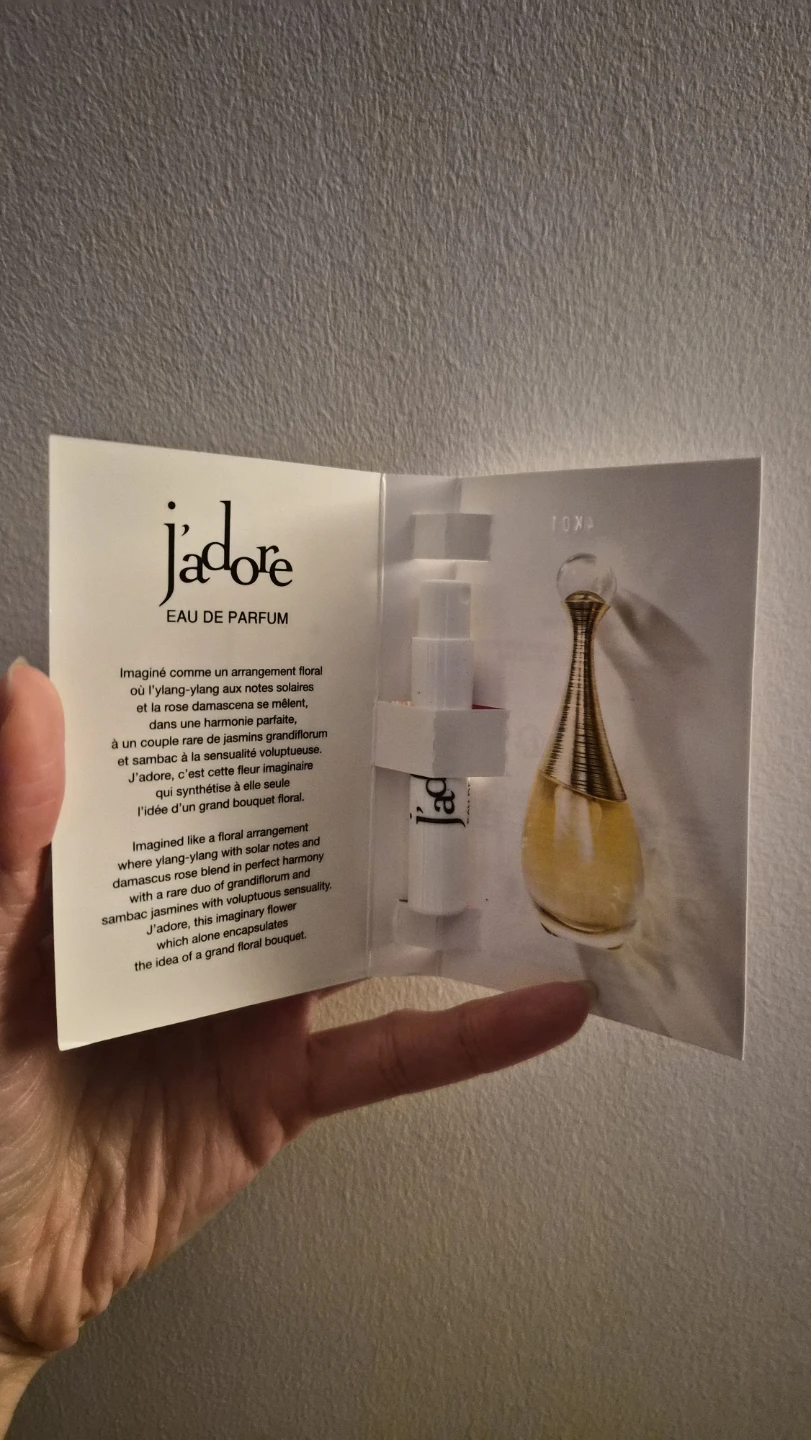 Dior j'adore perfume sample - photo 2