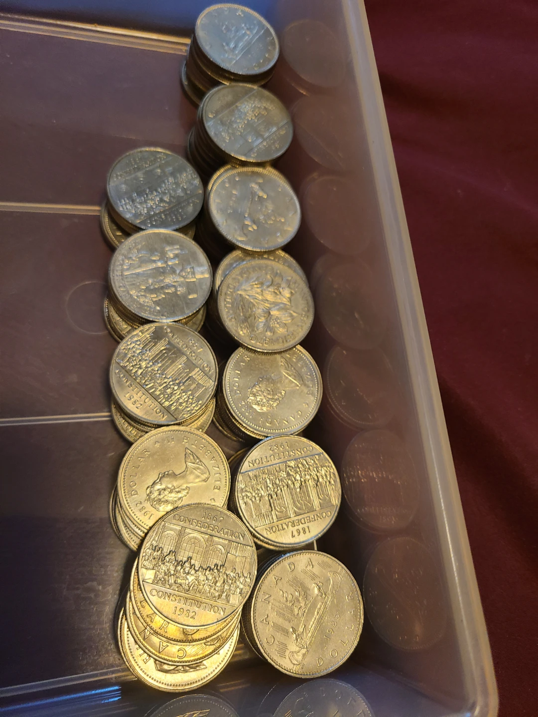 Collection of Canadian Dollar Coins - photo 2