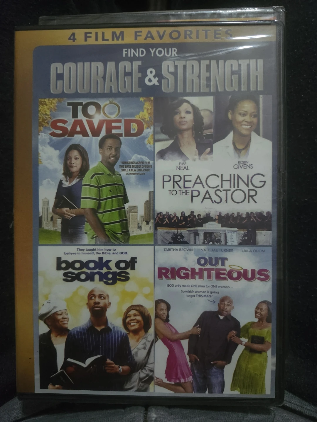 4 Film Favorites: Courage & Strength DVD Set