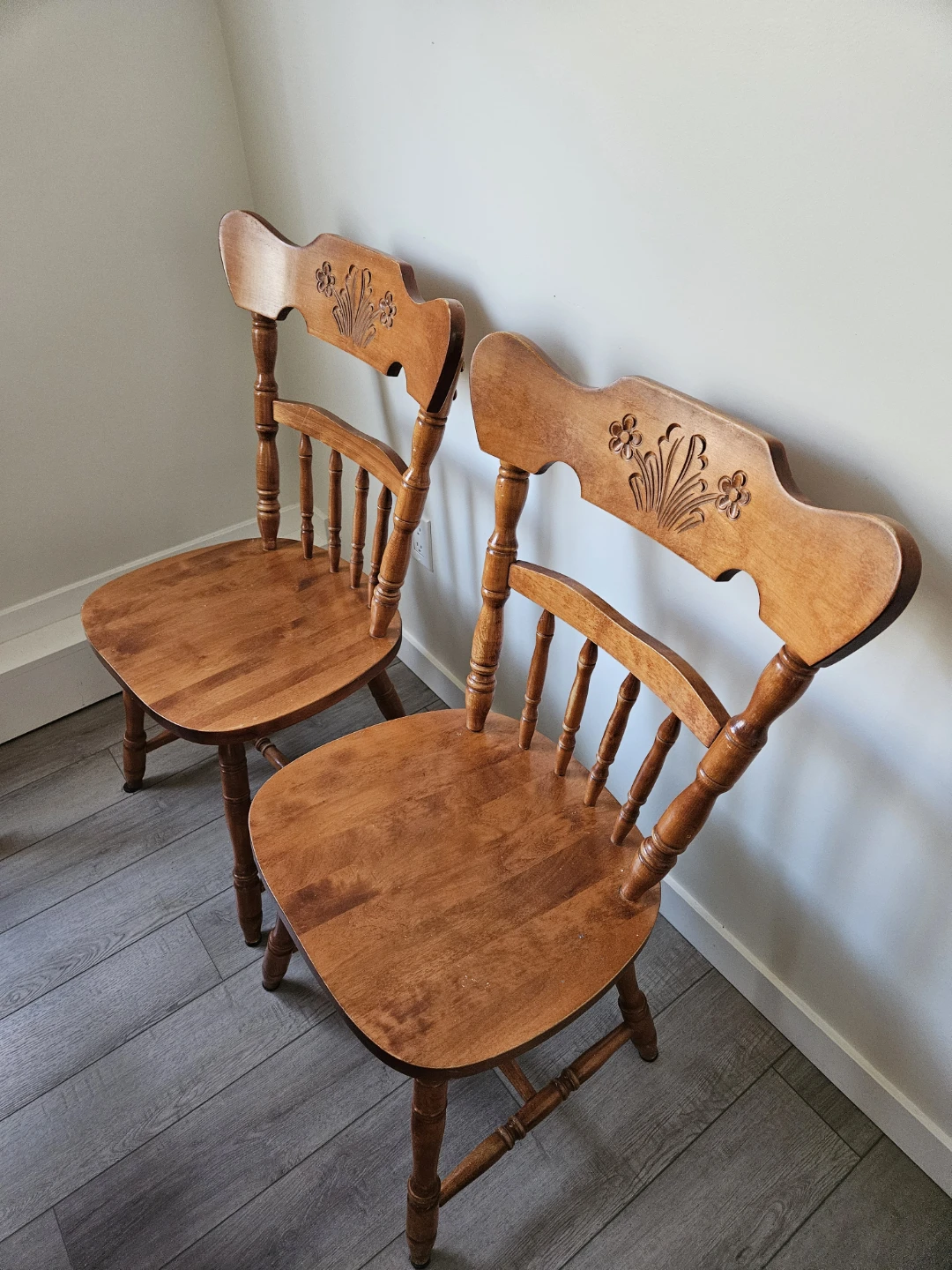 Wooden Dining Table with 4 Chairs - photo 3