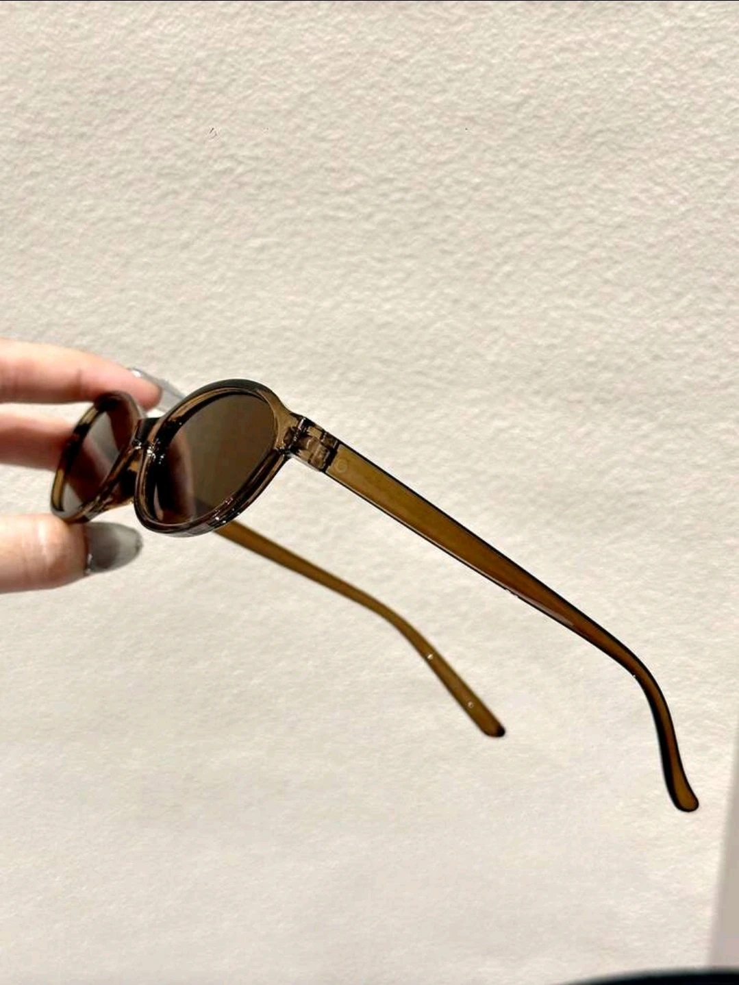 Oval Sunglasses - Brown Tint - photo 3