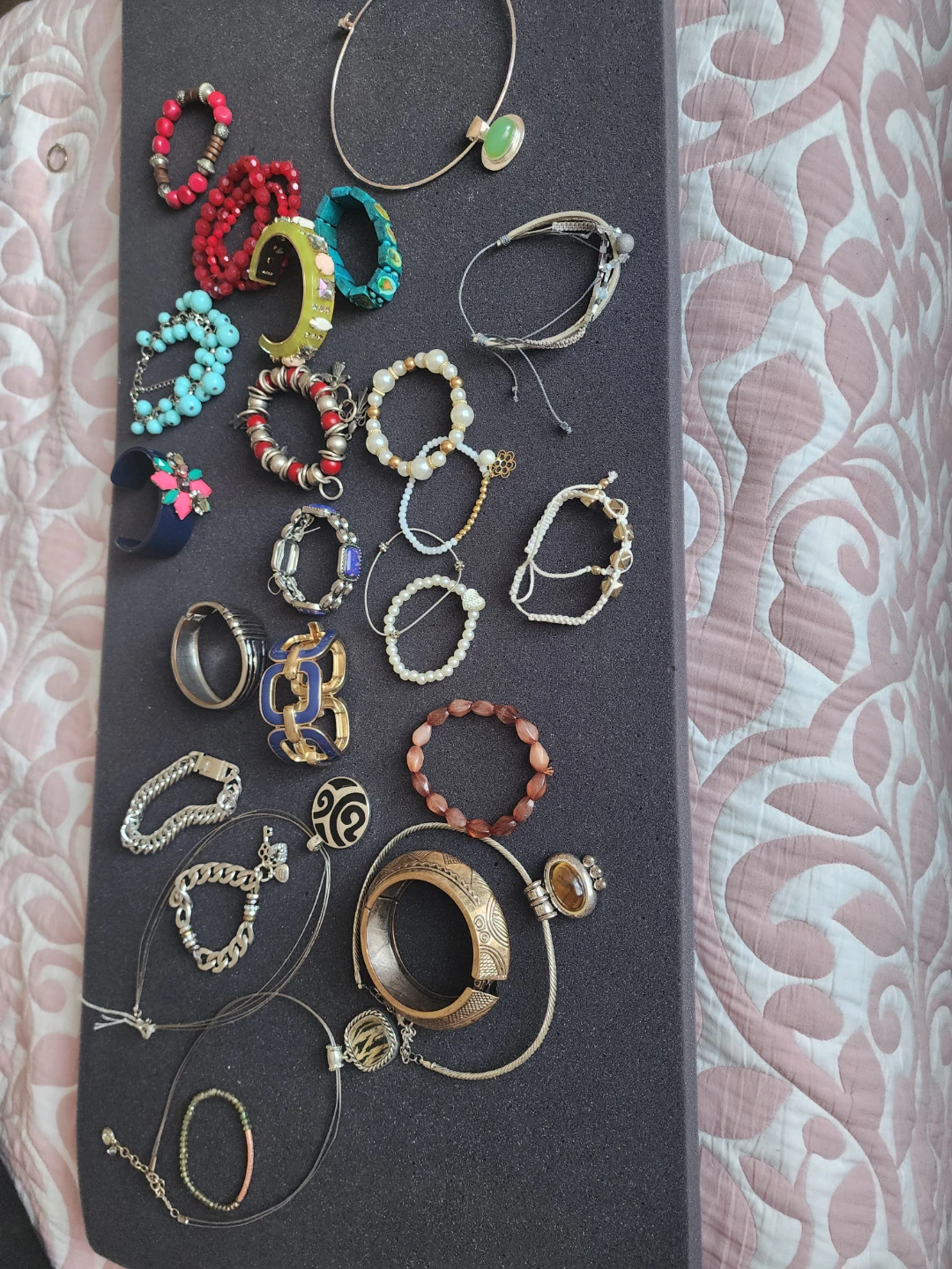 Assorted Bracelets and Necklaces Collection