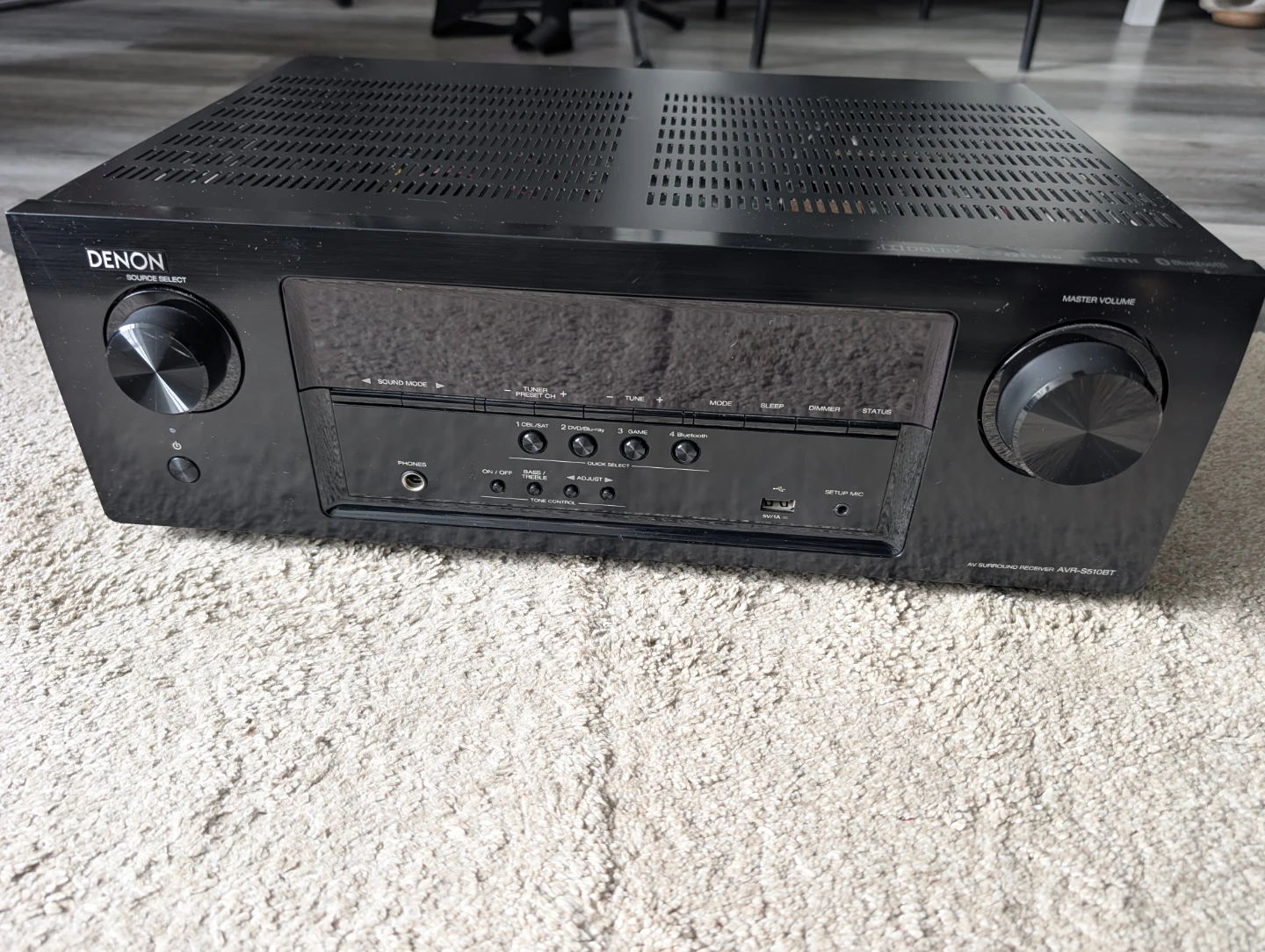 Denon AV Surround Receiver AVR-S510BT