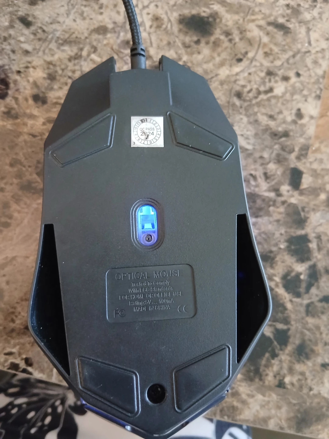 Gaming Optical Mouse with LED Lighting - photo 3