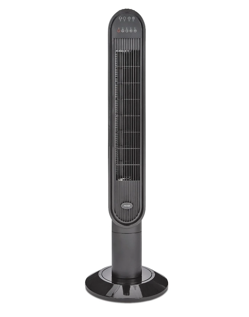 2 Like New NOMA Oscillating Tower Fan, Remote Control - photo 2