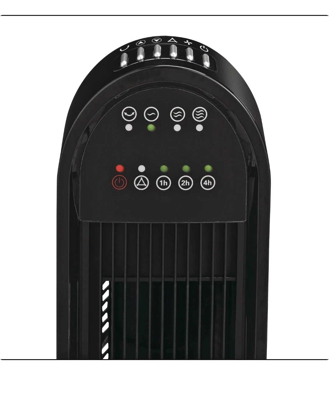 2 Like New NOMA Oscillating Tower Fan, Remote Control - photo 3