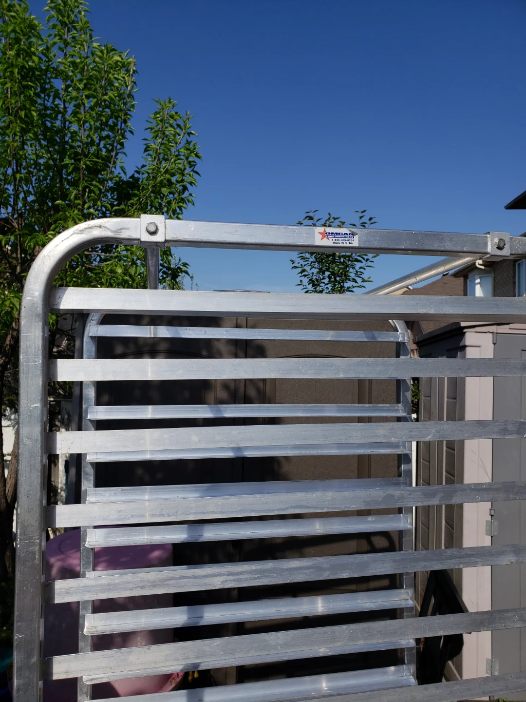 Aluminum Baking Sheet Rack with Wheels - photo 4