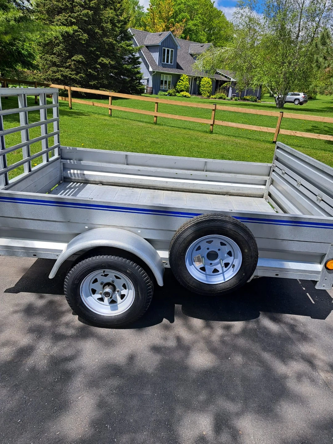 5x7 Trailer with Ramp