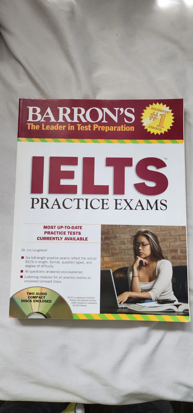 Barron's IELTS Practice Exams Book with 2 Audio CDs