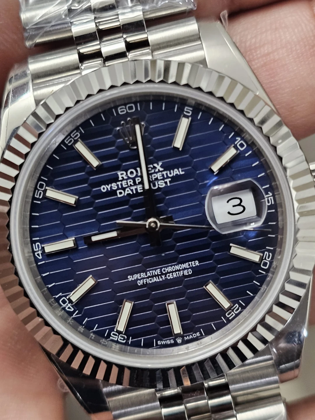 Datejust 41 Blue Dial (Brand New) - photo 2