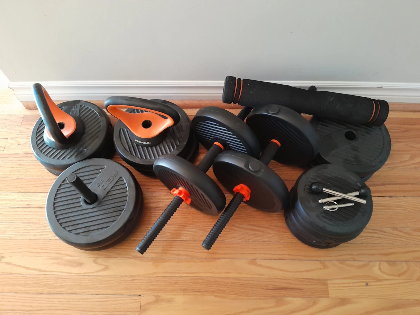 FLYBIRD Adjustable Weight Bench with Dumbles - photo 4
