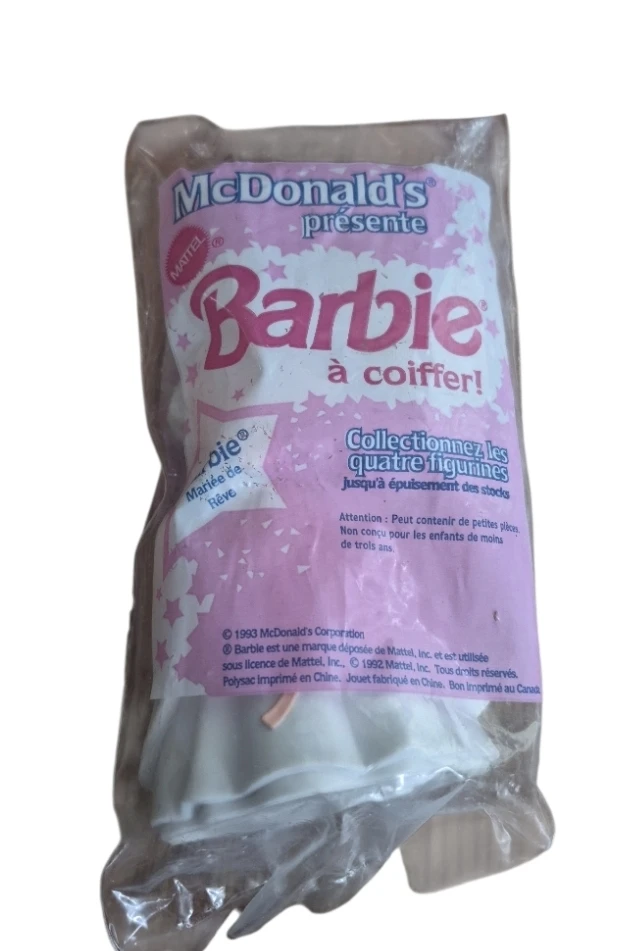 McDonald's Barbie Romantic Bride Barbie 1993
