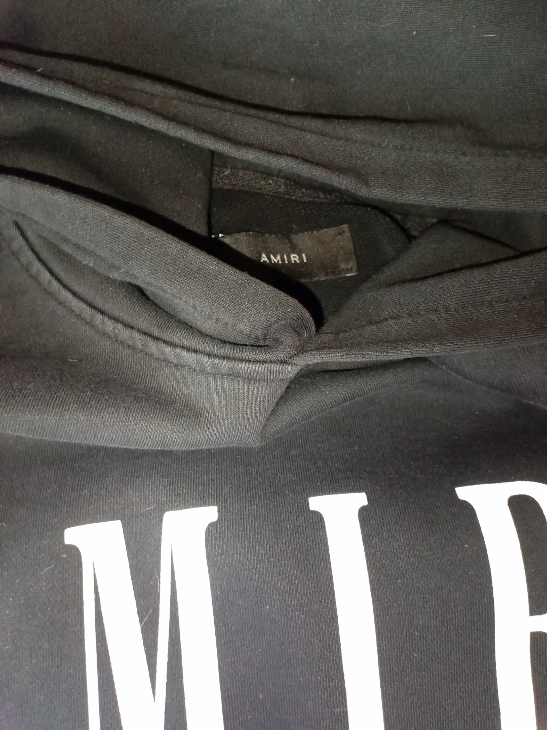 AMIRI Black Hoodie