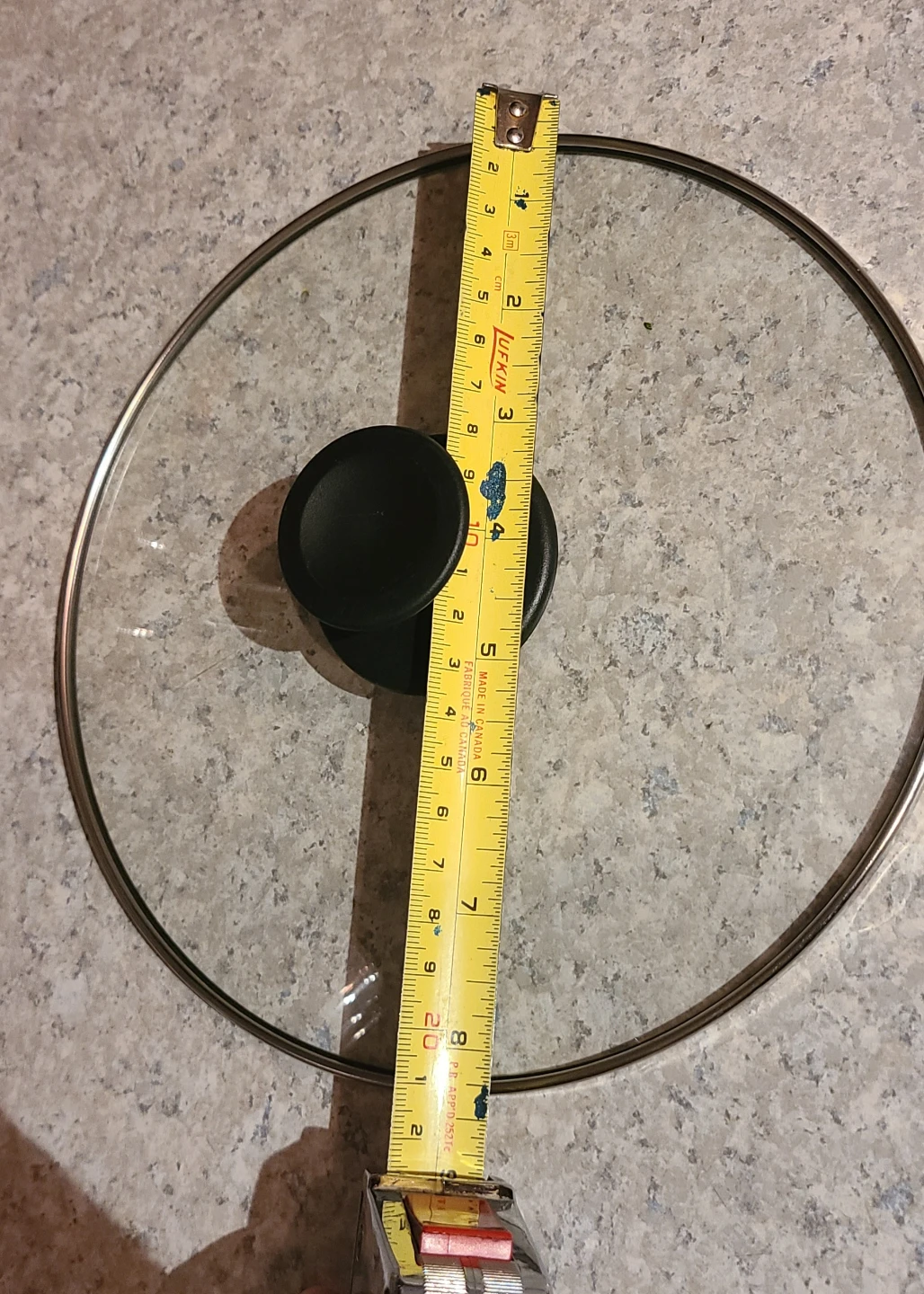 Glass Pot Lid with Handle - photo 2