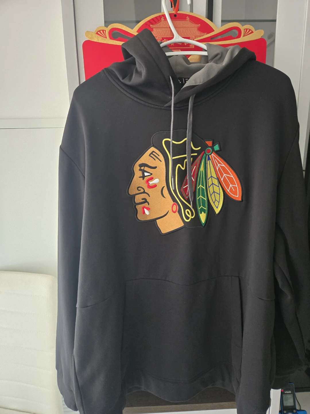 Chicago Blackhawks Adidas Climalite Hoodie XL - photo 2