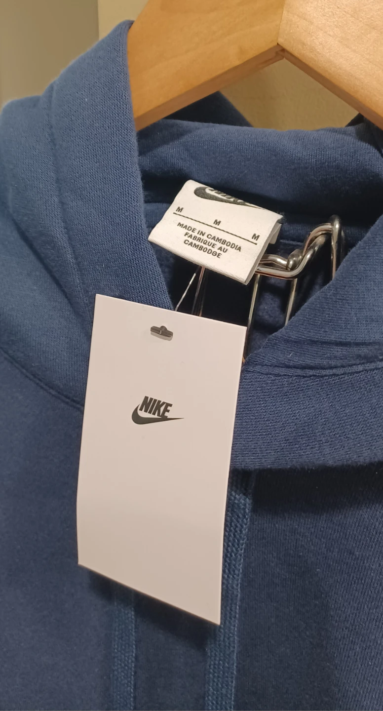 Nike Navy Blue Hoodie Size M - photo 2