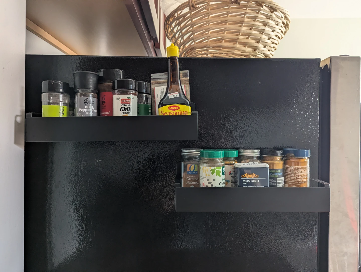 Spice Rack Magnetic Shelves Set (4)