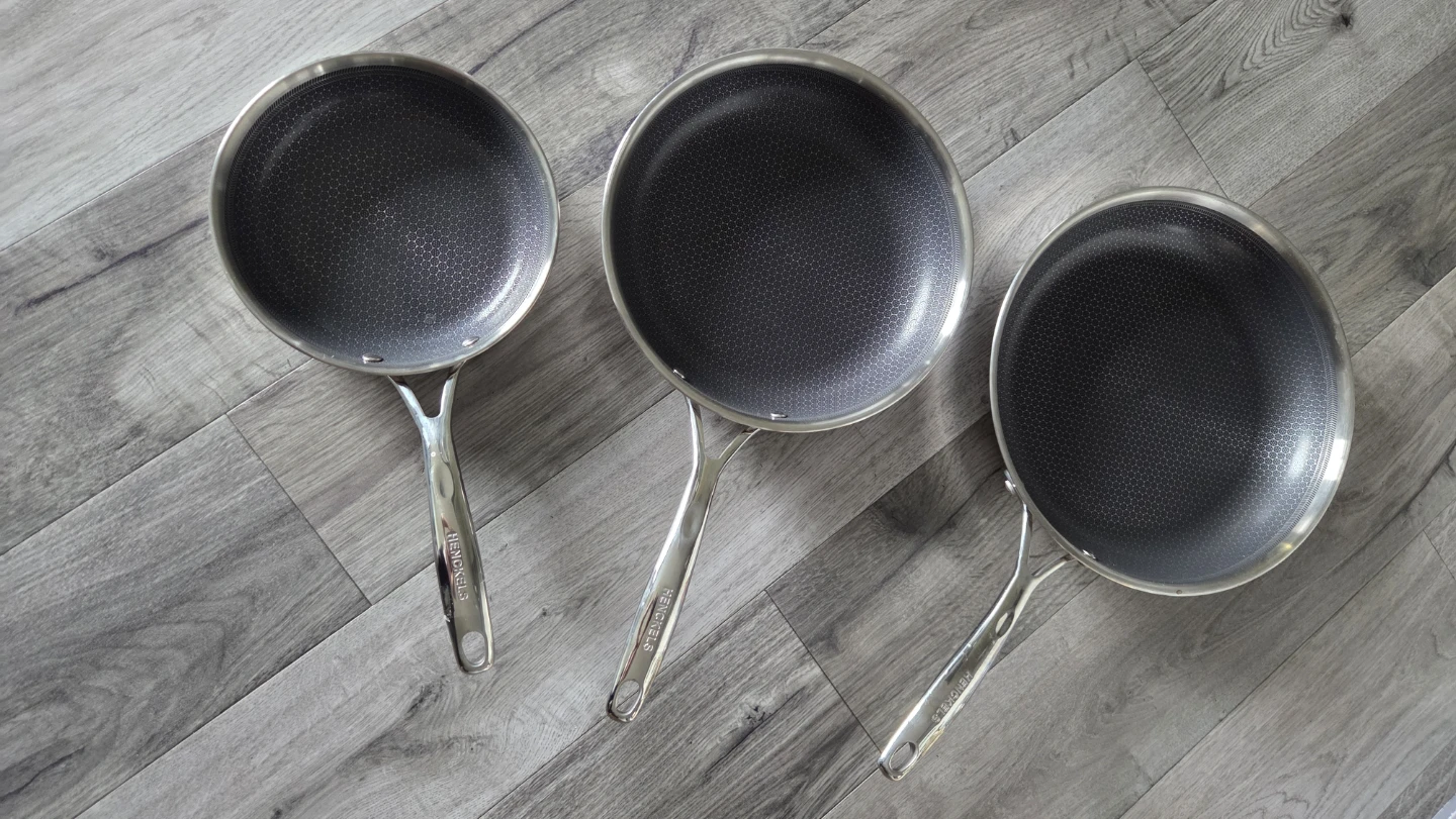 HENCKELS Stainless Steel Nonstick Frying Pan Set - photo 2