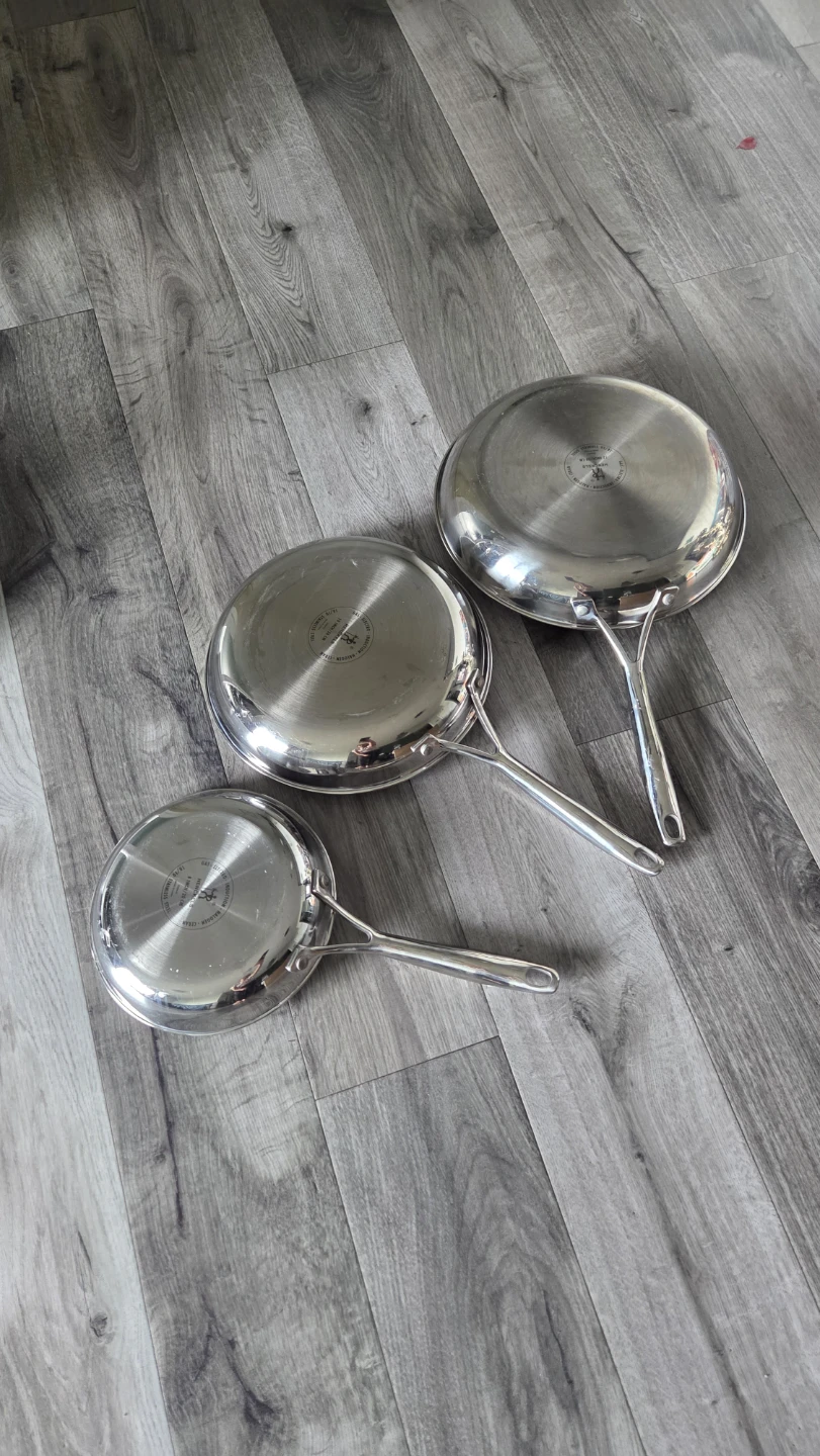 HENCKELS Stainless Steel Nonstick Frying Pan Set - photo 3