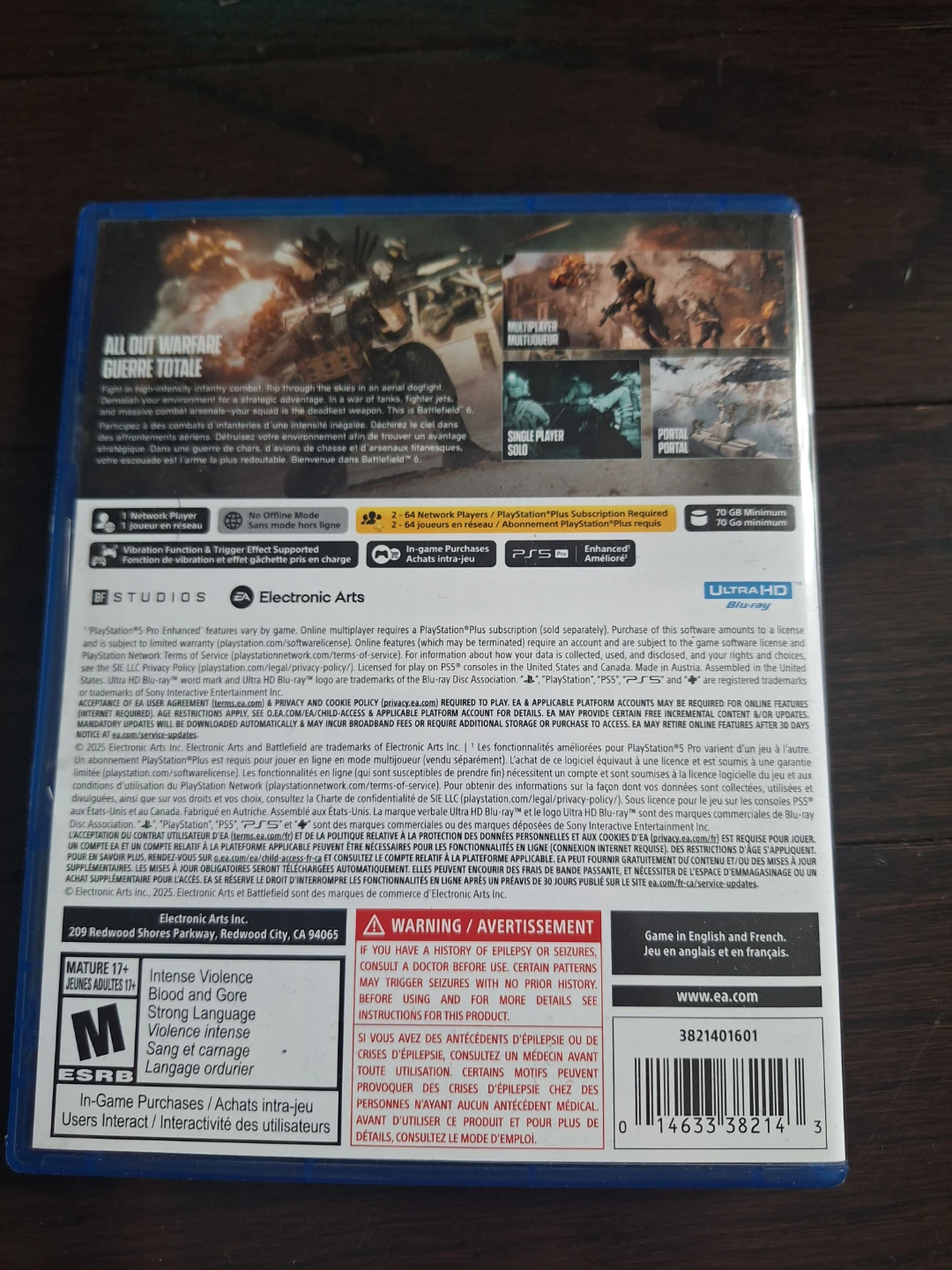 Battlefield 6 Video Game for PlayStation 5 - photo 2