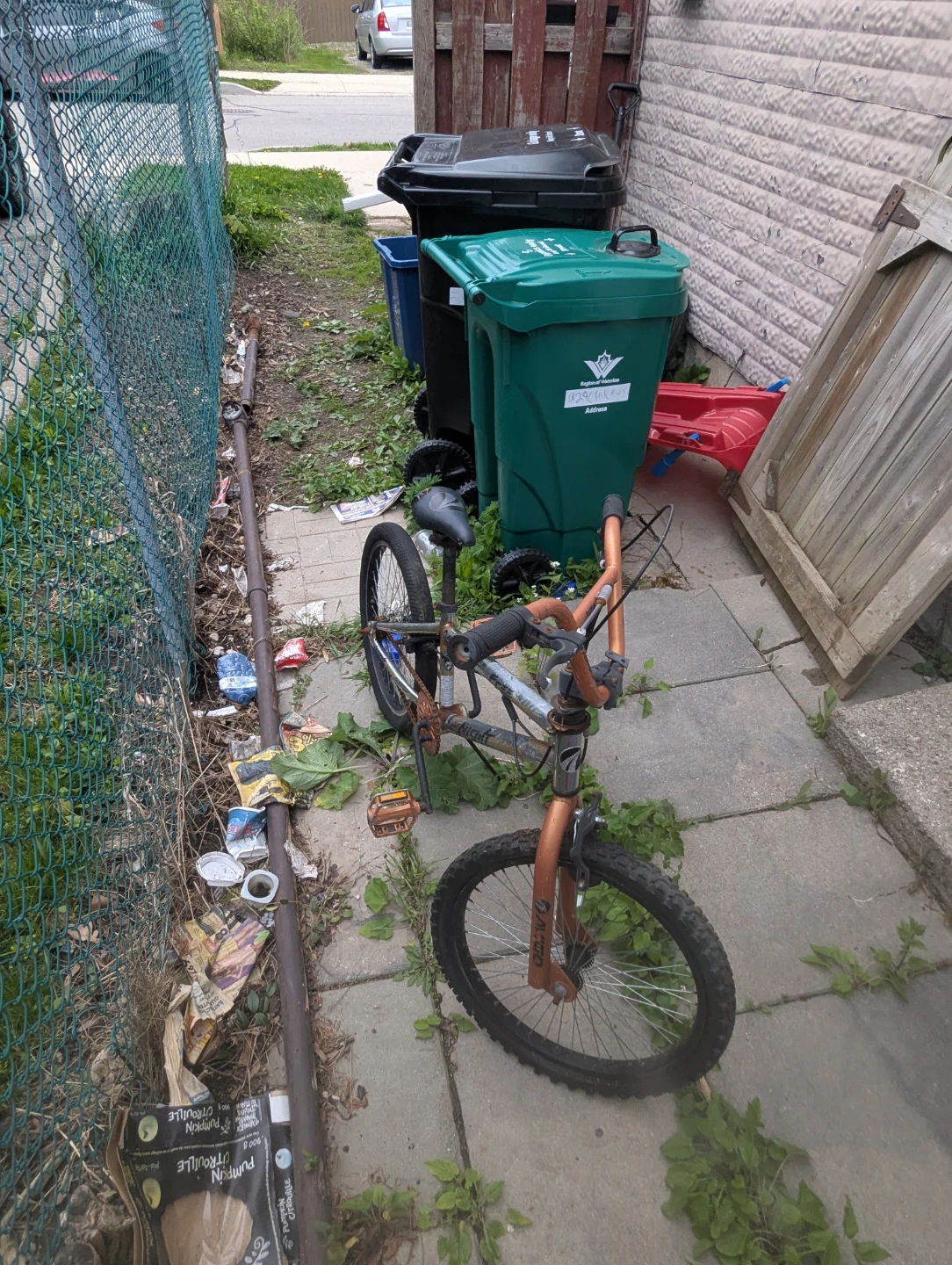 Orange BMX Bike - photo 2
