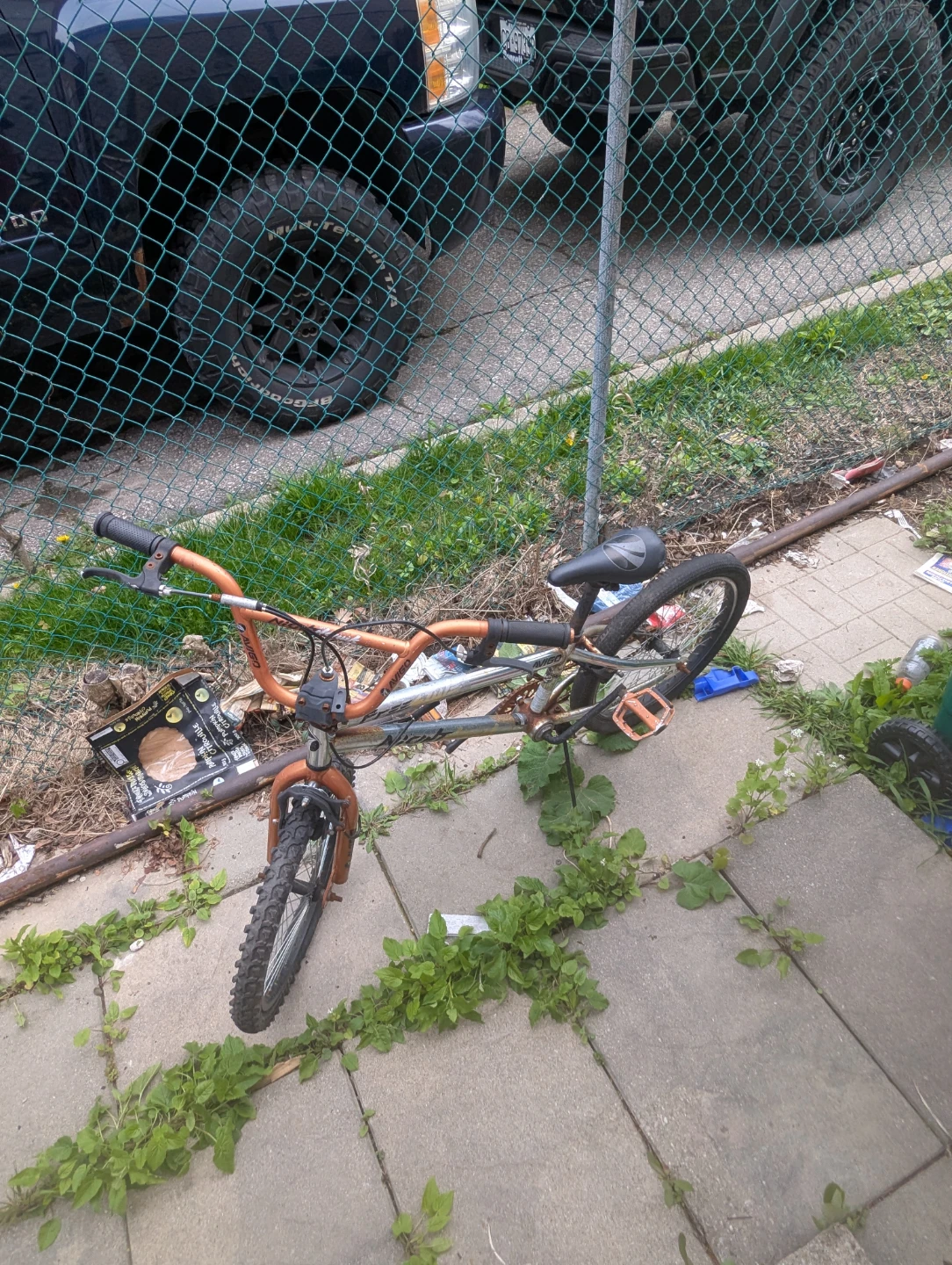 Orange BMX Bike - photo 3