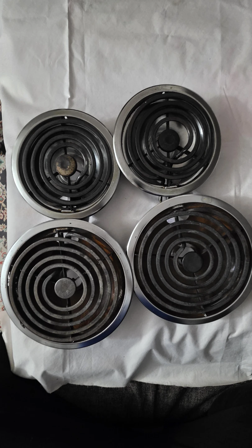 Set of 4 Electric Stove Burner Coils