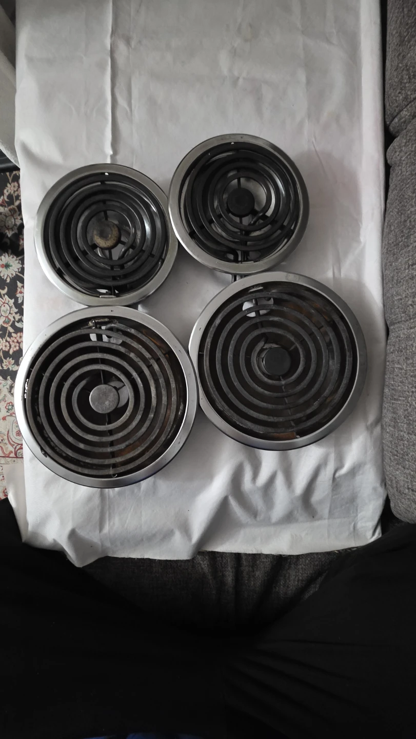 Set of 4 Electric Stove Burner Coils - photo 2