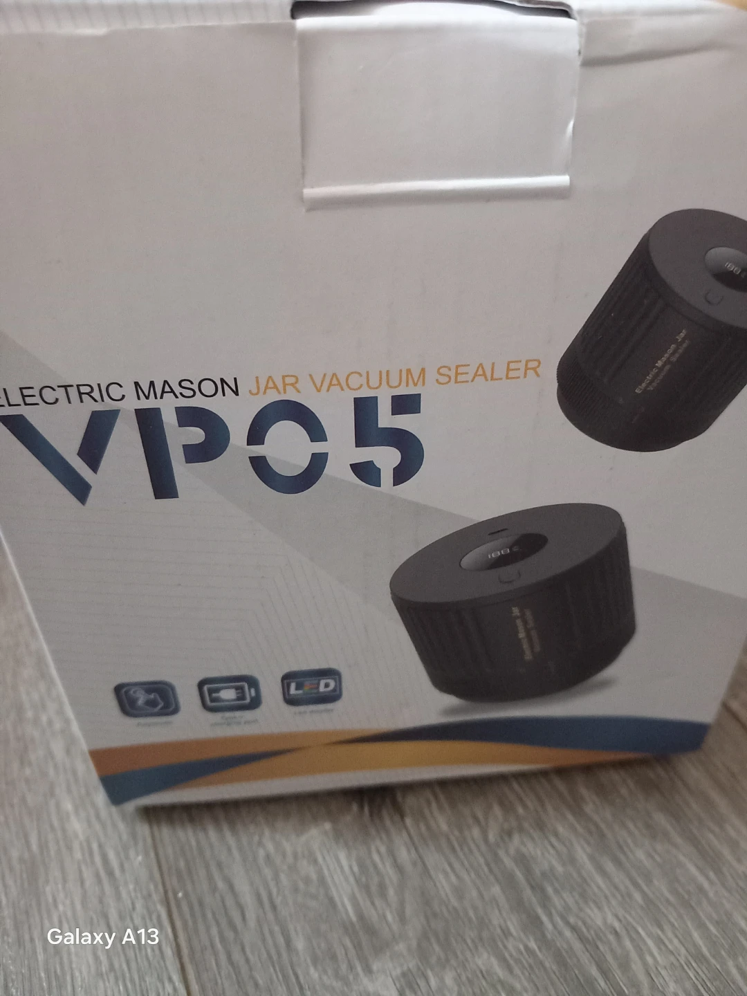 Electric Mason Jar Vacuum Sealer VP05 - photo 2