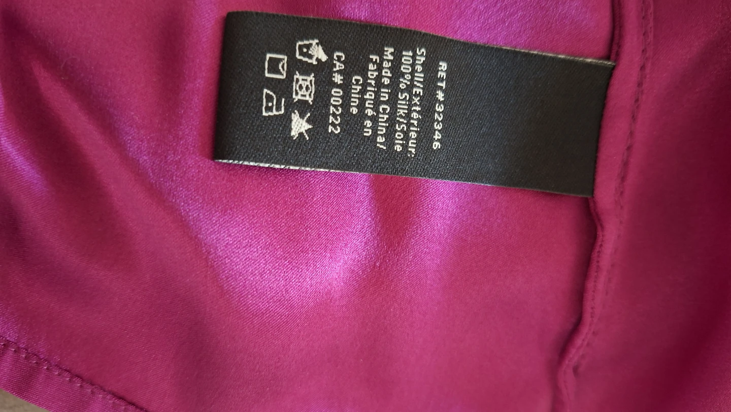 New Jessica Pink Button-Up Blouse Size 14 - photo 5