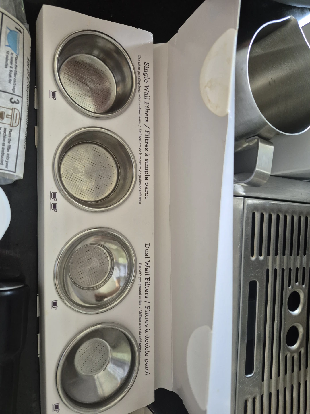 Breville espresso machine + accessories - photo 3