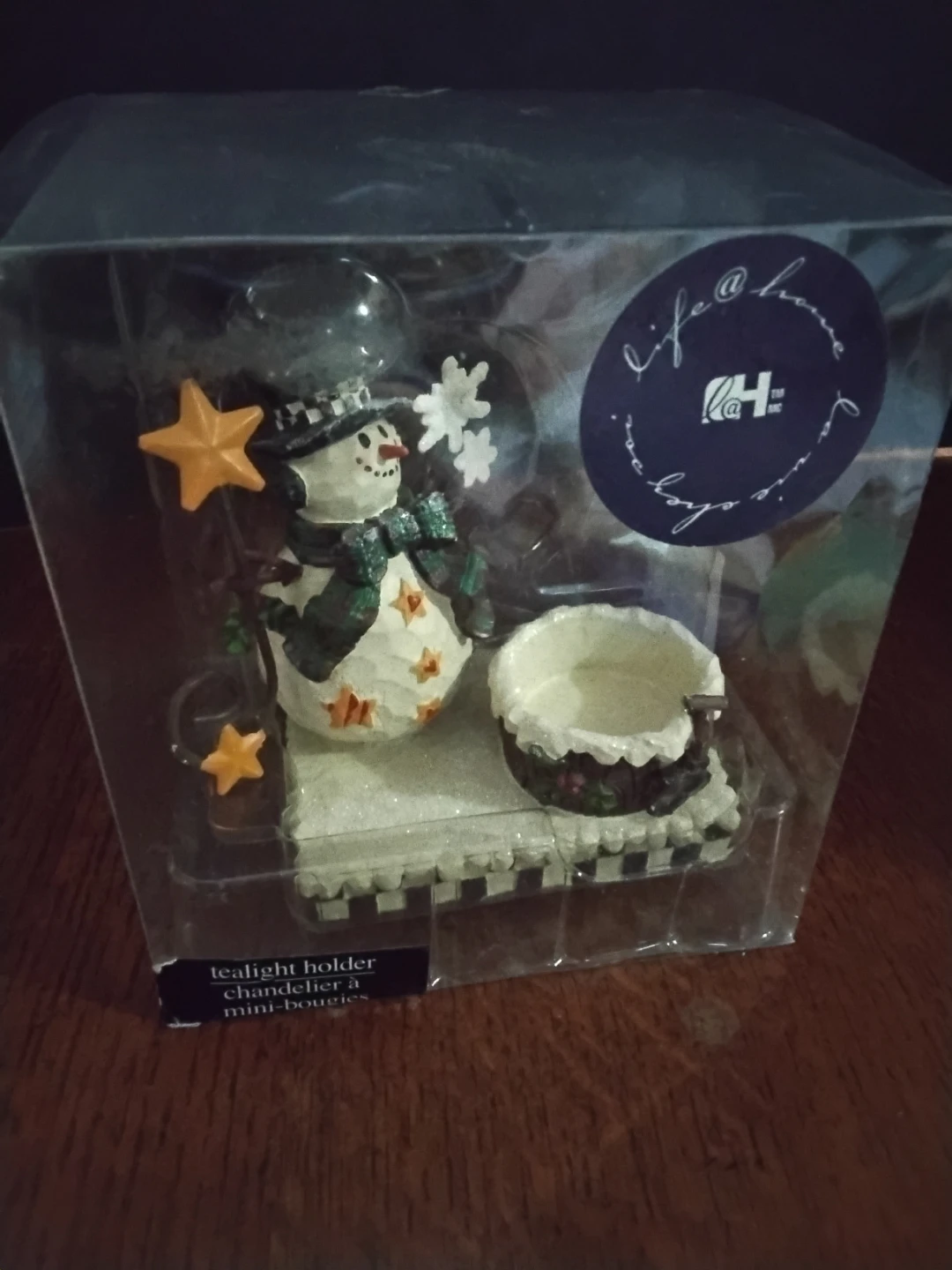 Tealight Holder Snowman