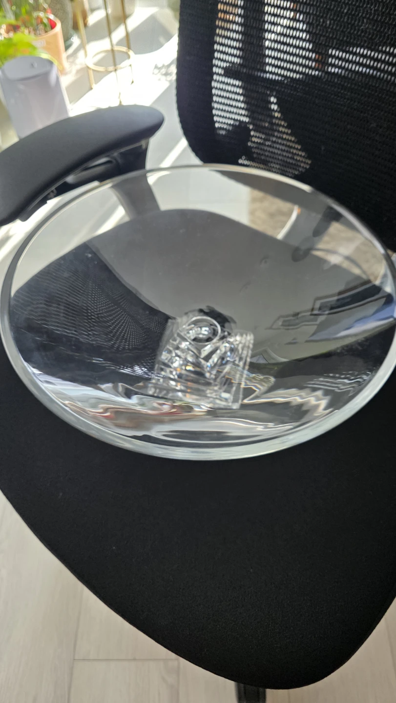 JG DURAND Crystal Pedestal Fruit Bowl - photo 2