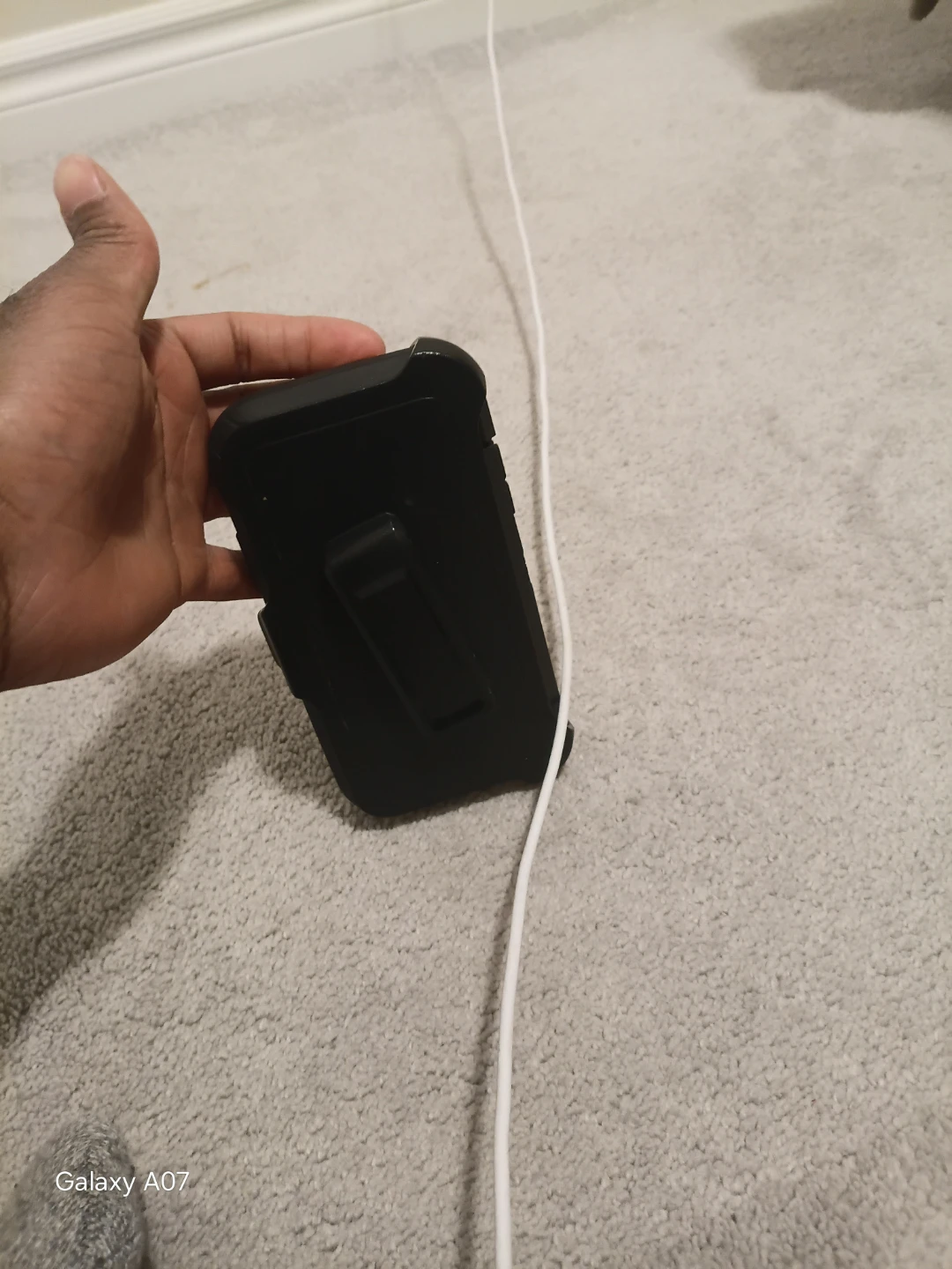 Black Phone Case with Belt Clip - photo 2