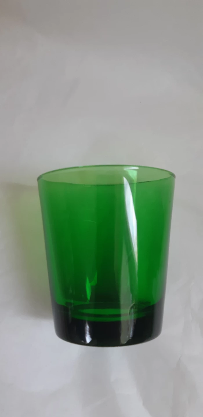 Italian Green Glass Tumblers - photo 2