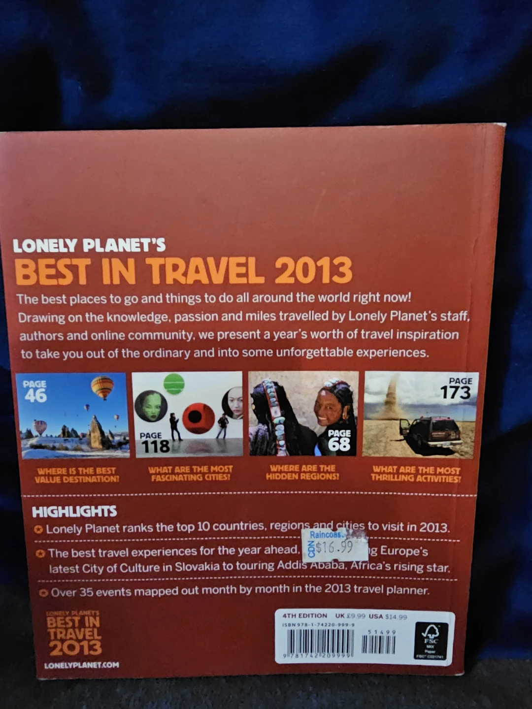 Lonely Planet's Best in Travel 2013 Book - photo 2