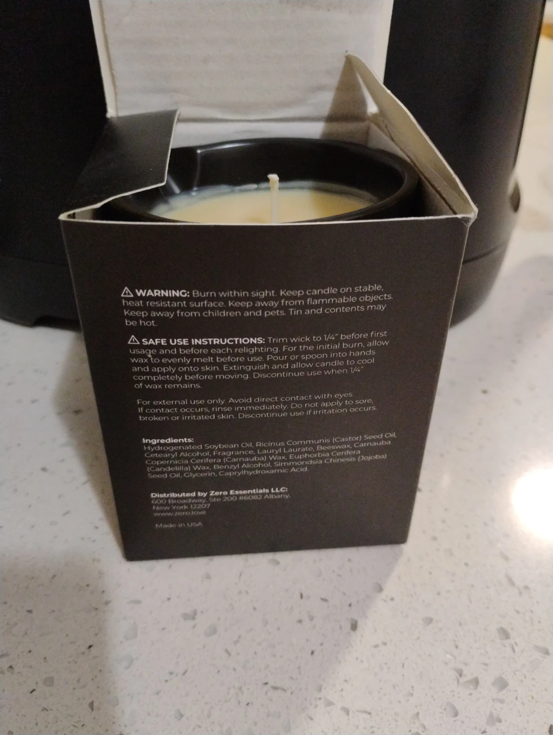 Dark Side Massage Candle 5oz/150g - photo 2