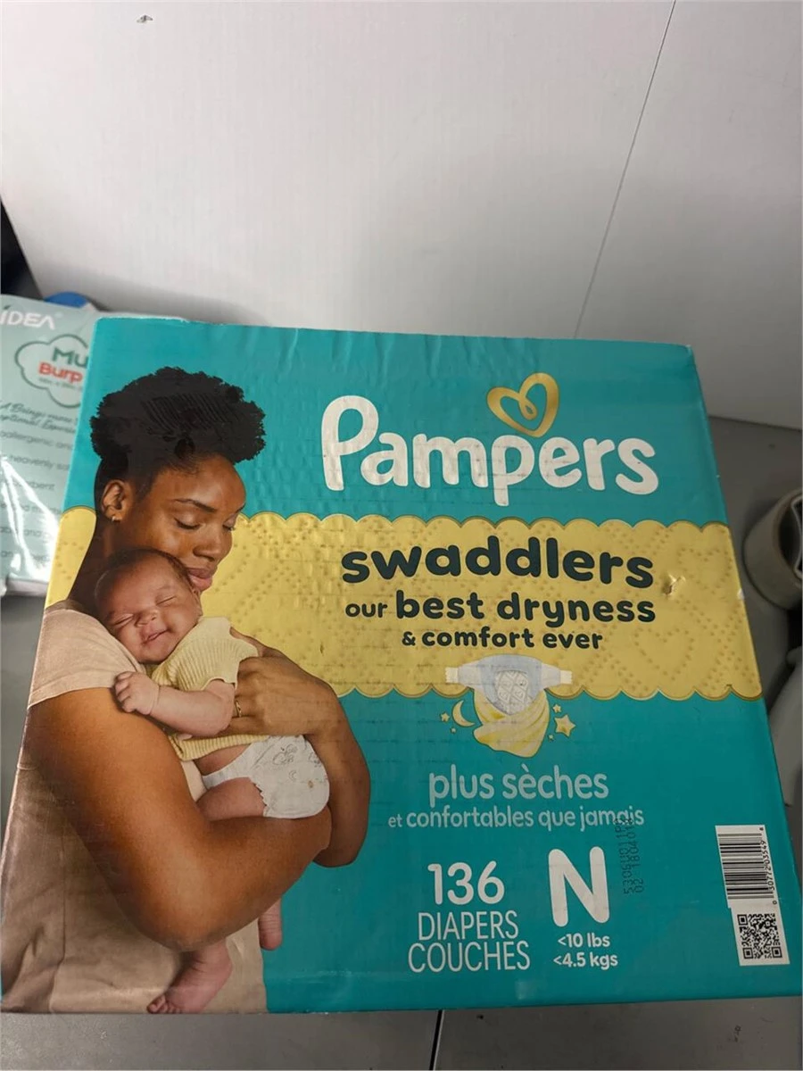 Pampers Swaddlers Size N Diapers - 136 Count - photo 3