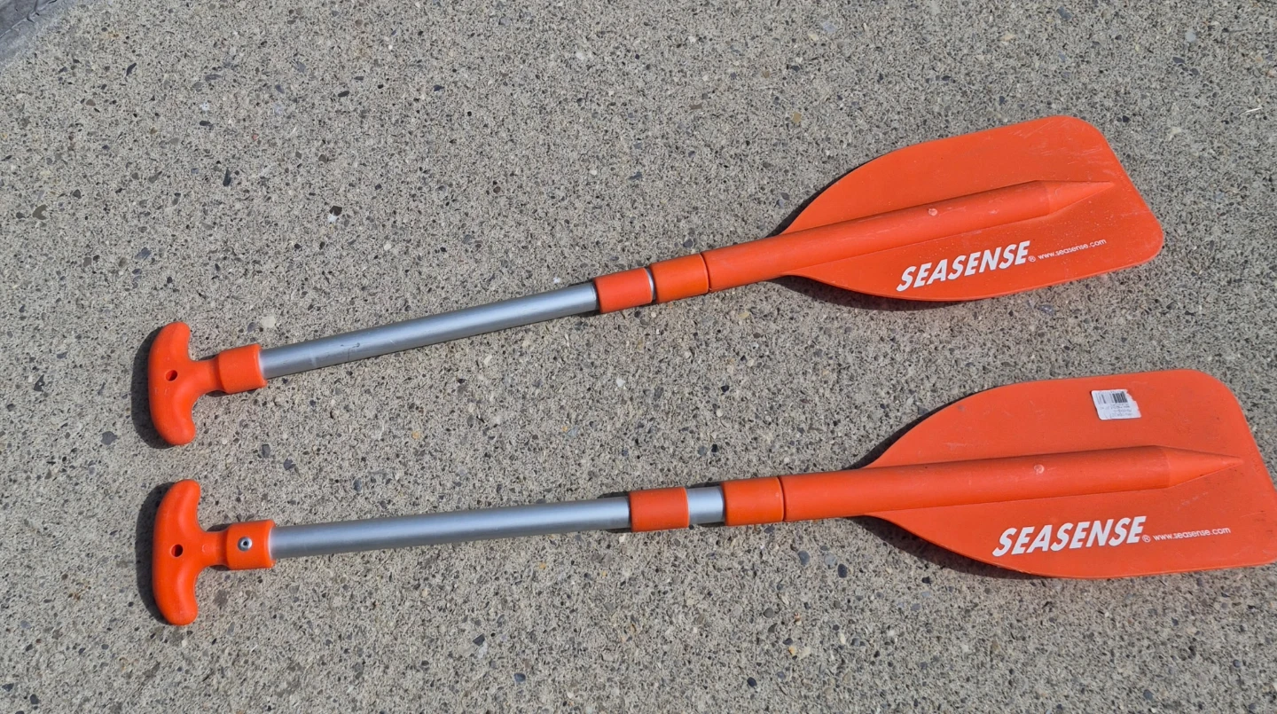 SEASENSE Orange Kayak Paddles (2)