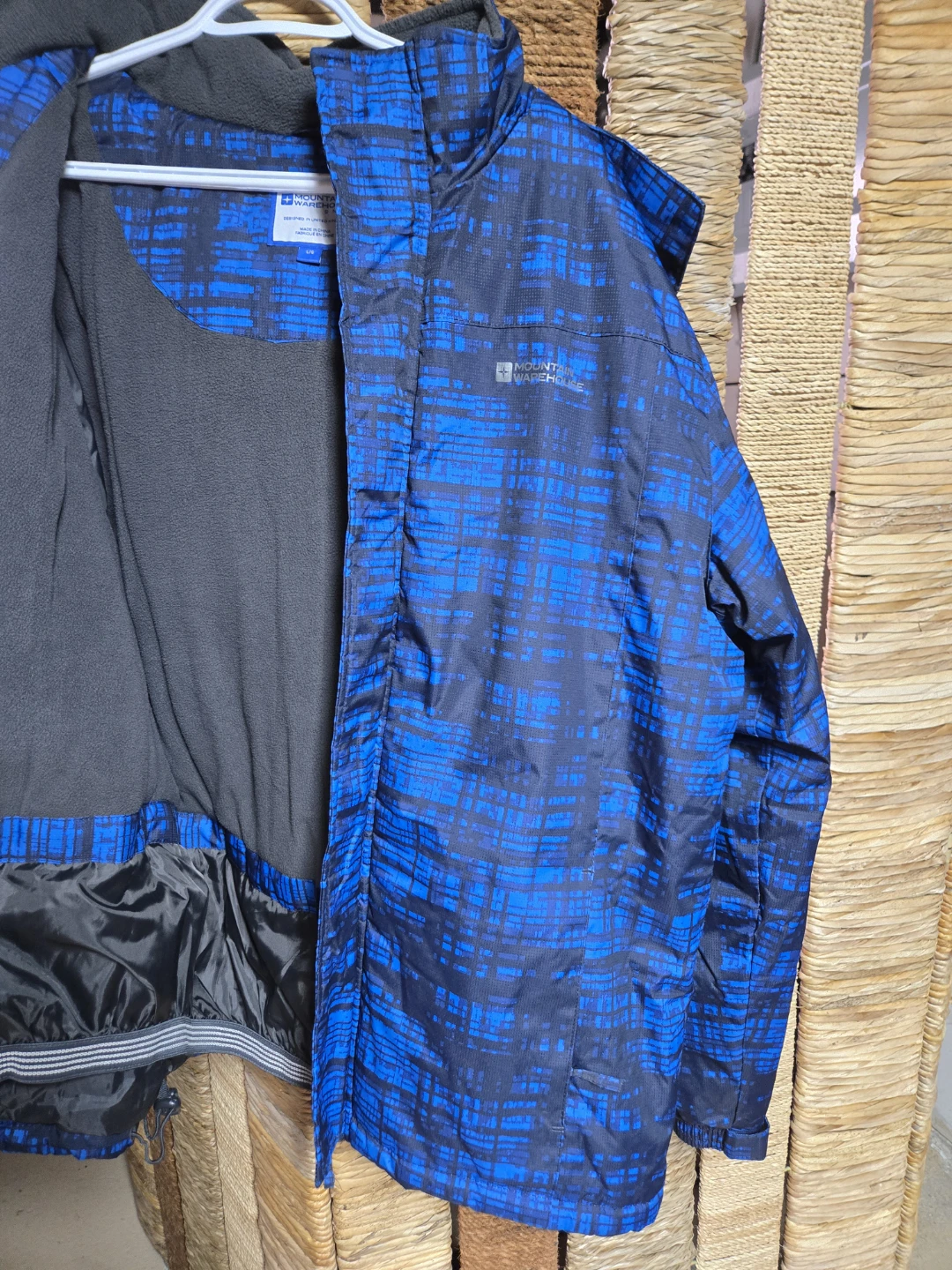 Mountain Warehouse Snow Jacket - Blue/Black Plaid - Size L - photo 5
