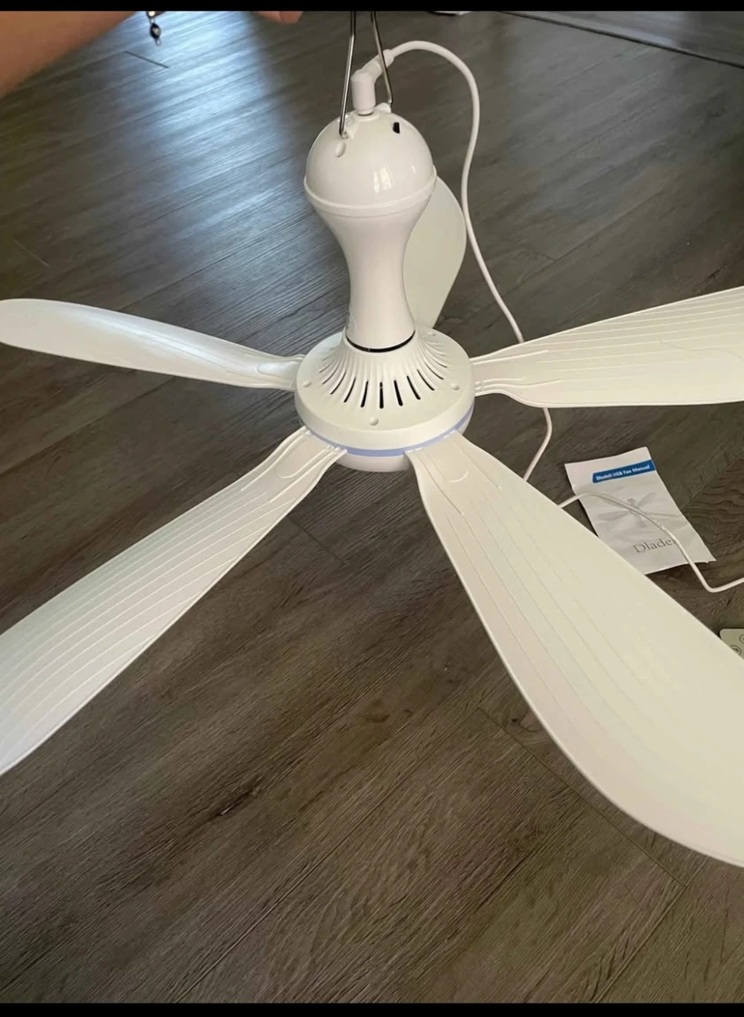 White Ceiling Fan - photo 2