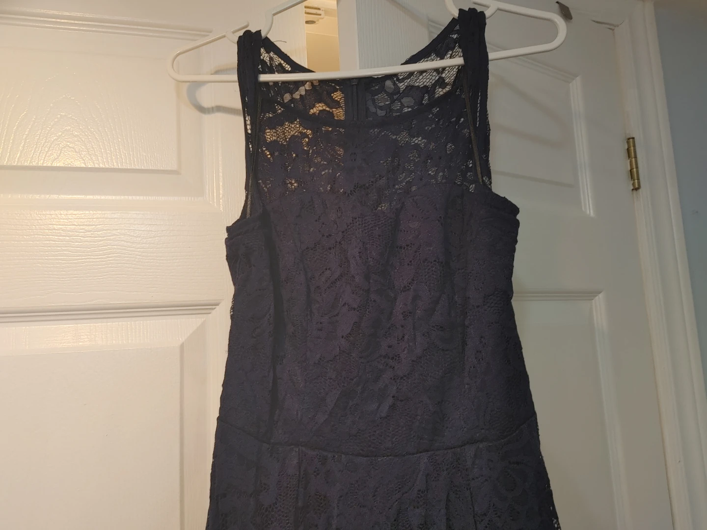 Navy Lace High-Low Dress - Size S - photo 2