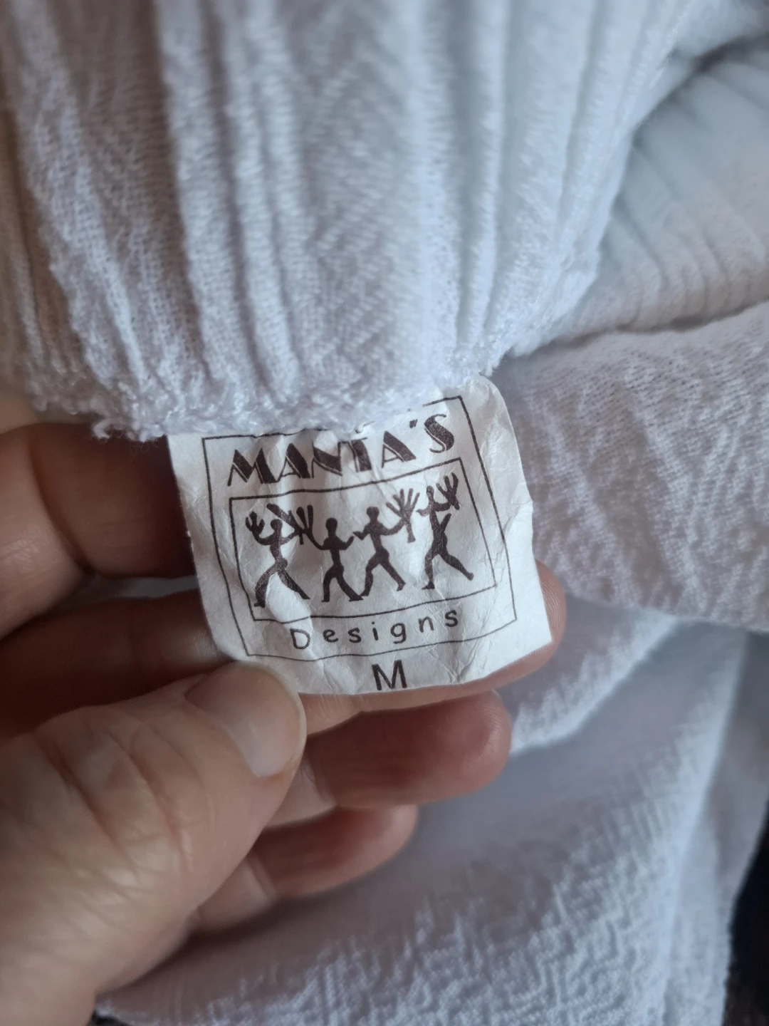 Mama's Designs White Pants - Size M - photo 2