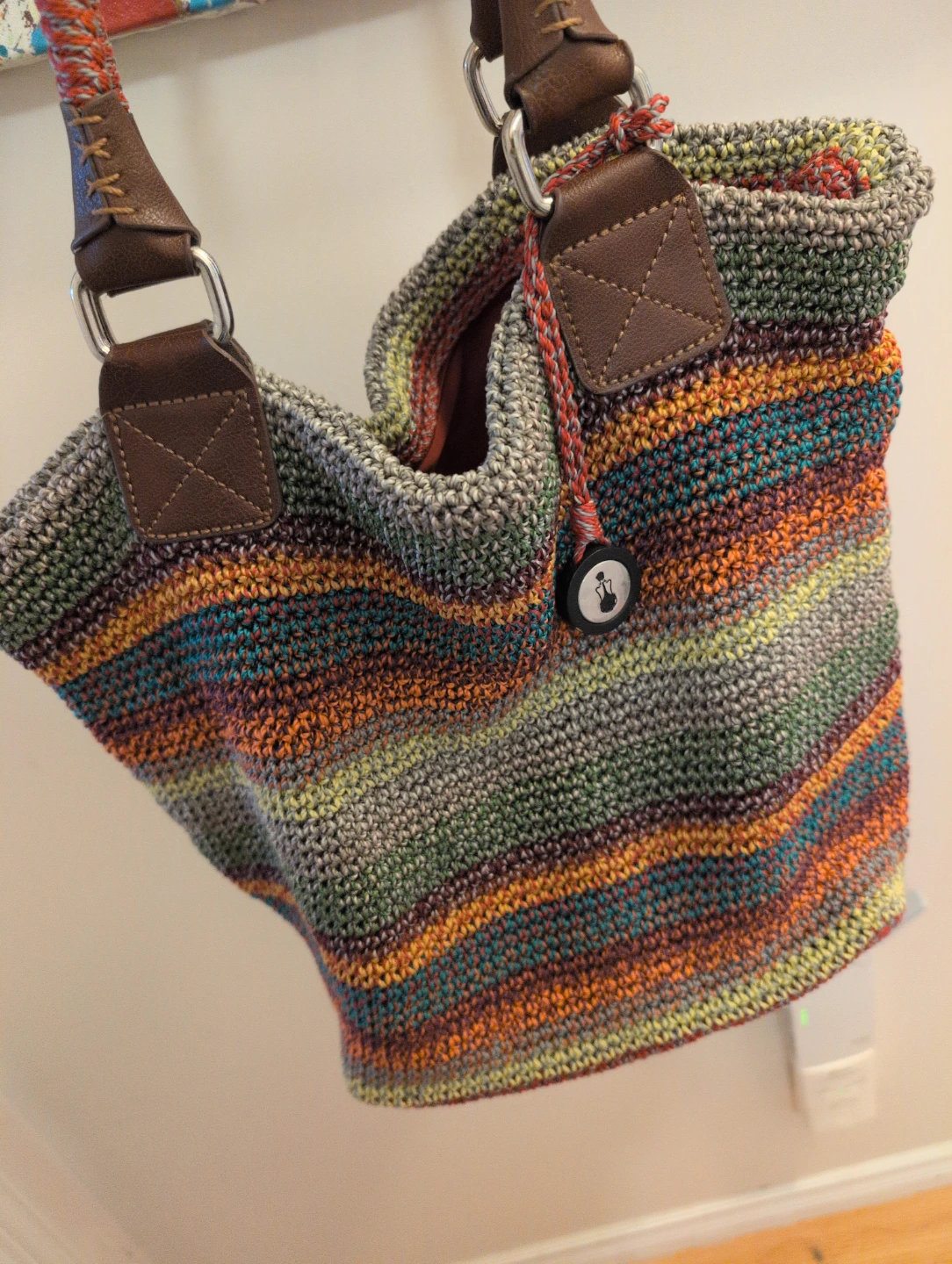 The Sak Crochet Tote Bag