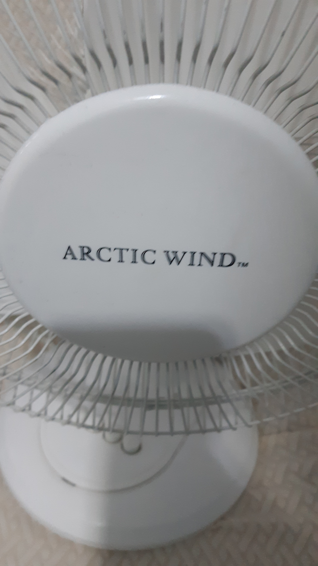Arctic Wind White Desk Fan - photo 2