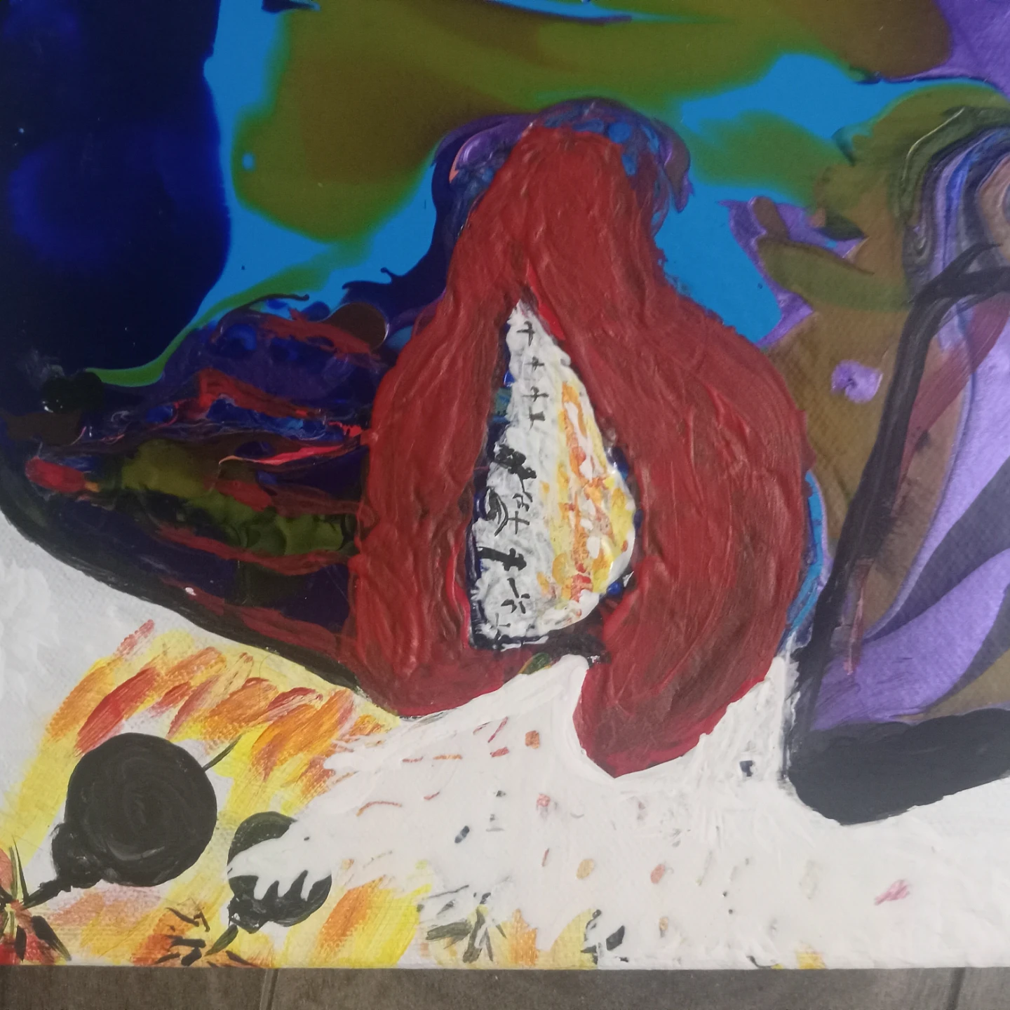 Original Abstract Art Painting - photo 2