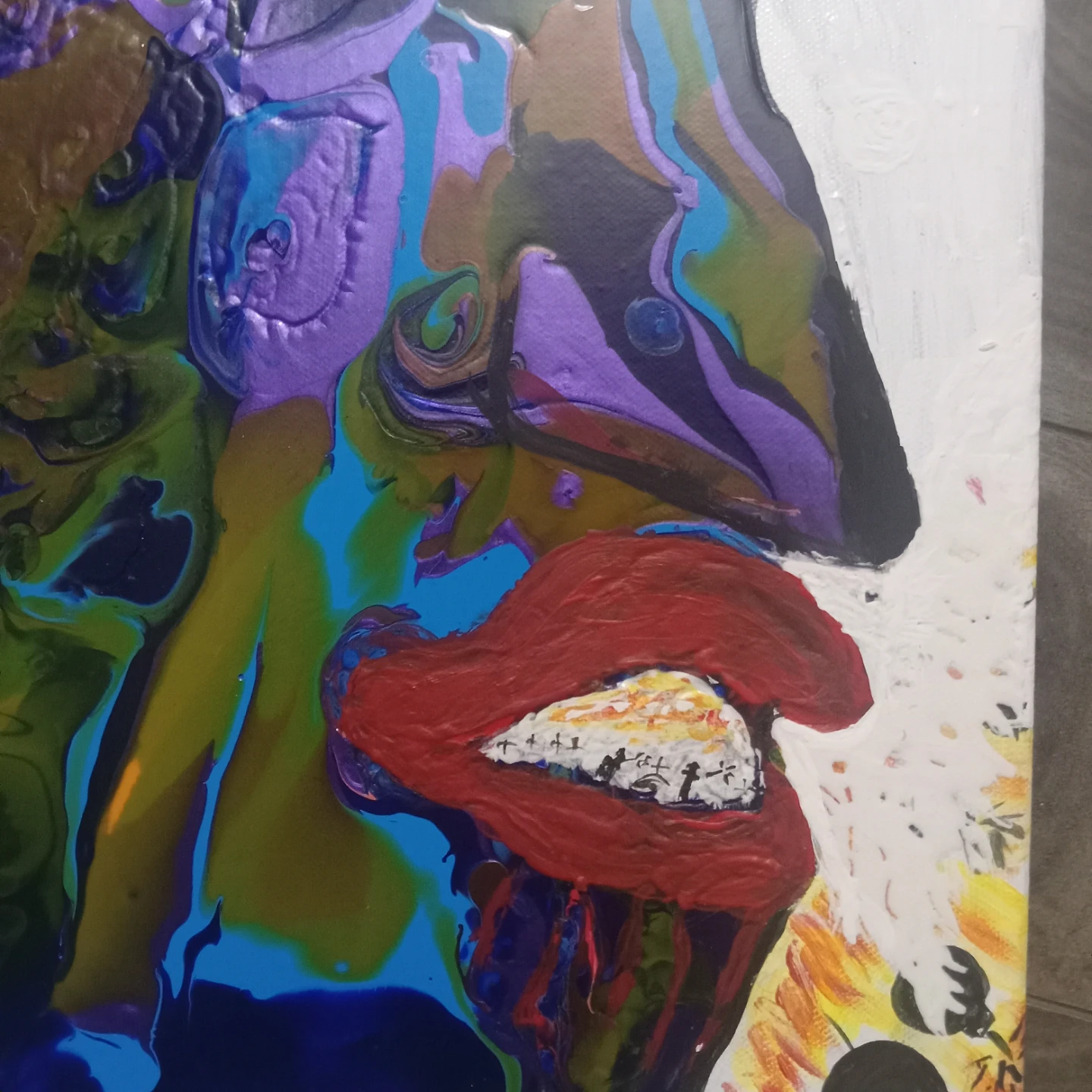 Original Abstract Art Painting - photo 3