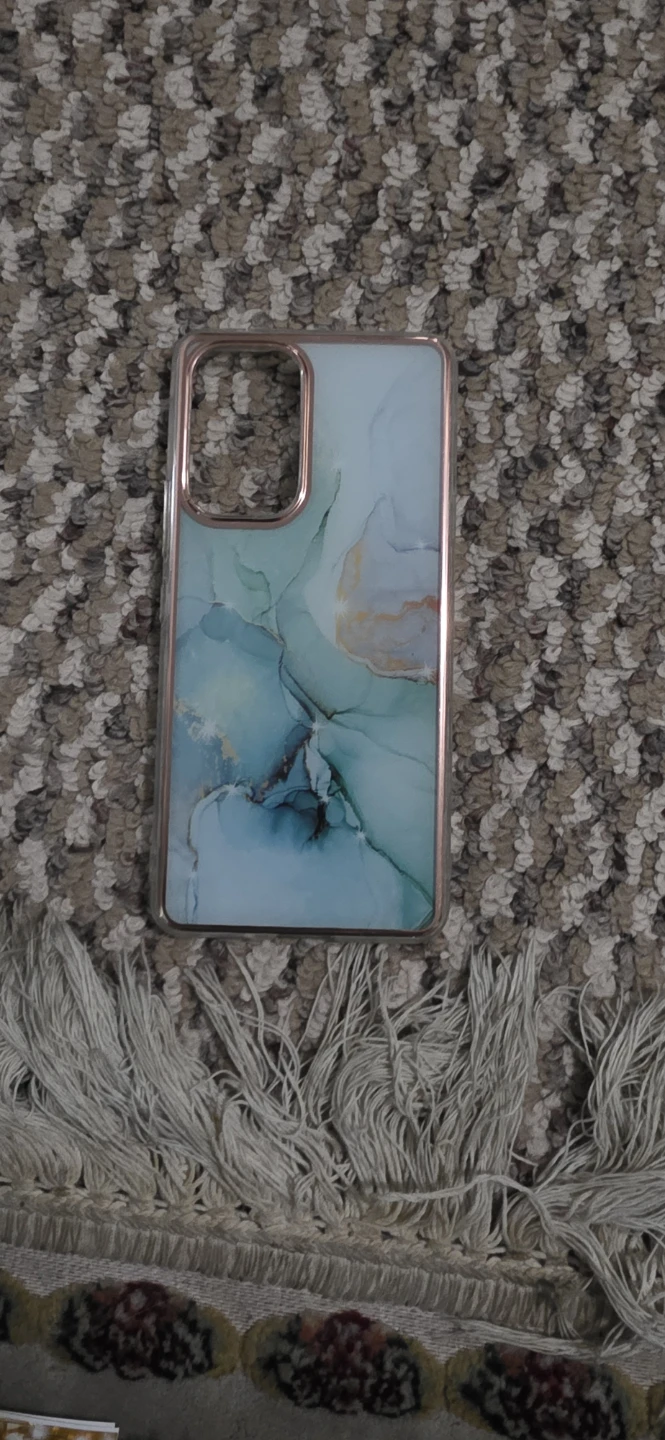 Phone Case with Marble Design